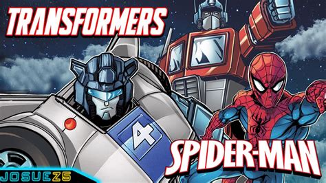 Transformers X Spider Man Youtube