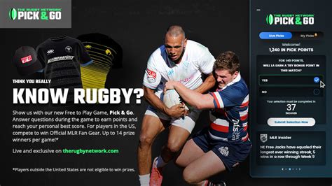 Major League Rugby Launches “pick And Go” Globally Major League Rugby