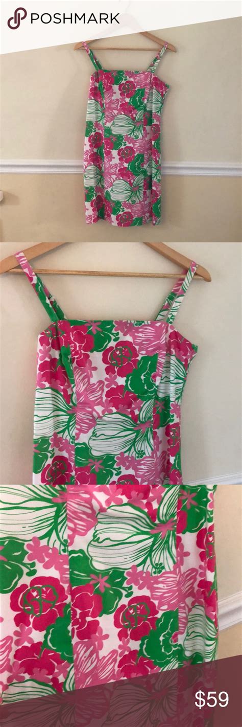Lilly Pulitzer Floral Print Sundress Size 2 Floral Print Sundress Lilly Pulitzer Floral Prints