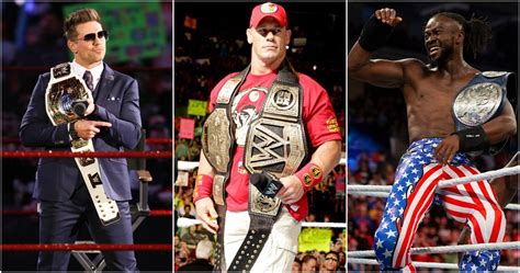 The 10 Current Wwe Wrestlers That Have Spent The Most Days As Champion