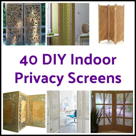40 Diy Indoor Privacy Screens