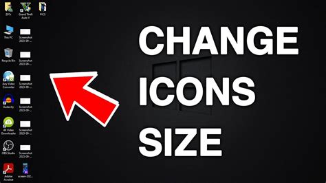 How To Change Icons Size On Windows 1087 And 11 Desktop Icons Size