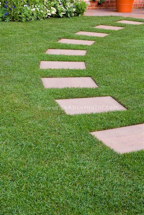 Landscaping Stepping Stones Pathway E Nilorca