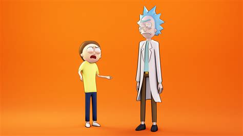 Jacob Easkate Rick And Morty 3d Character Models