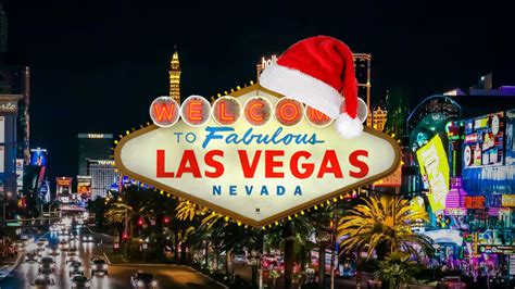 Las Vegas Ranks In The Top Five Of Best Cities To Celebrate Christmas Very Vintage Vegas Las
