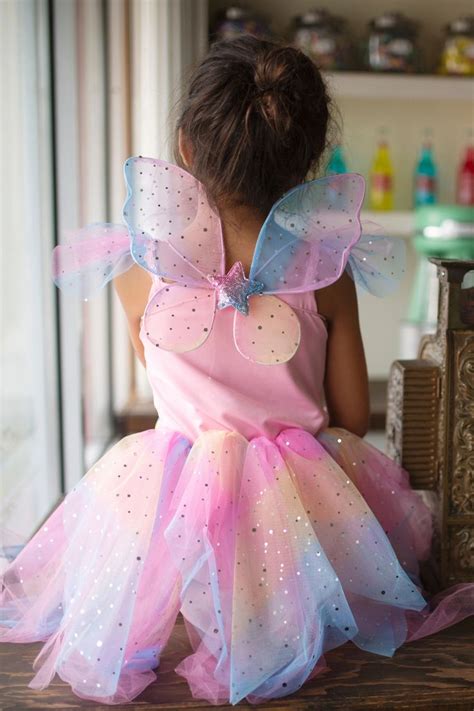 Rainbow Fairy Dress And Wings Great Pretenders Fairy Dress Special