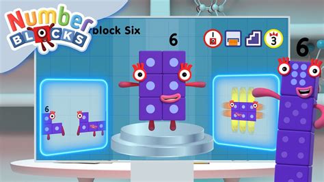 Mi15 Fact File All About Numberblock Six Numberblocks Youtube