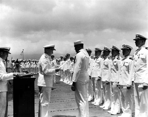 Pacific Wrecks Cook Third Class Doris Miller Is Bestowed The Navy