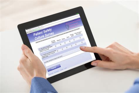 Patient Safety Culture Survey Improving Patient Safety One