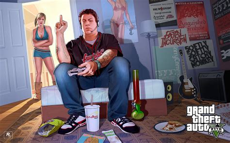 Deux Artworks De Grand Theft Auto 5 Xbox One Xboxygen