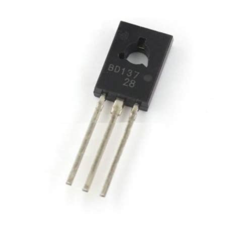 Bd137 Npn Bipolar Medium Power Transistor To 126 Package Buy Online At