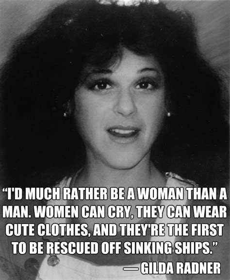 16 quotes from gilda radner: Gilda Radner's quotes, famous and not much - Sualci Quotes