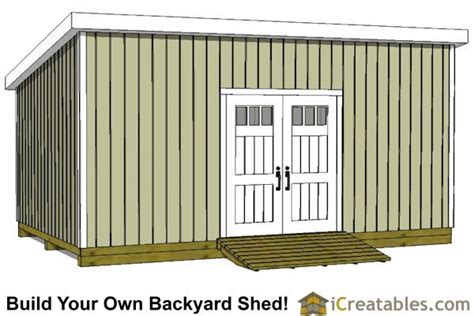 12x20 Lean To Shed Plans Build A Large Lean To Shed In 2022 Free