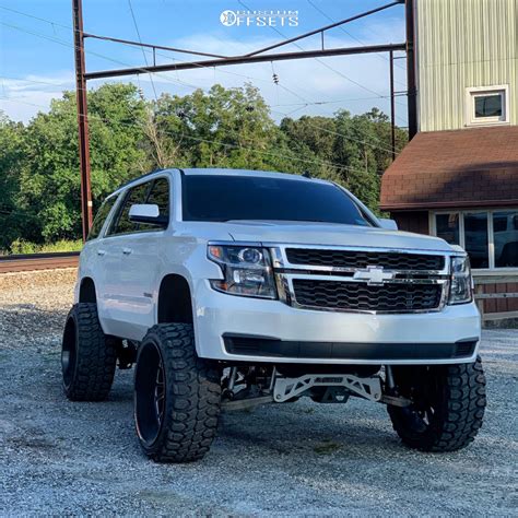 2015 Chevrolet Tahoe Tuff T2a Mcgaughys Suspension Lift 9 Custom Offsets