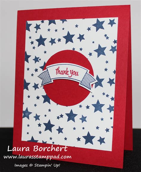 Technique Tuesday Red White And Blue One Sheet Wonder Lauras Stamp