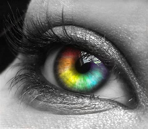 Rainbow Eye By Yobanda On Deviantart