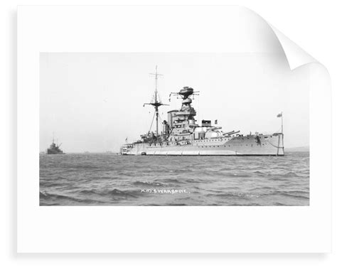 Battleship Hms Warspite 1913 At Anchor Posters And Prints By Unknown