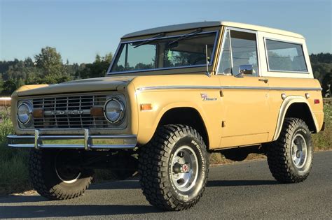 50l V8 Powered 1975 Ford Bronco Sport For Sale On Bat Auctions Sold