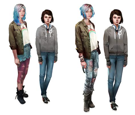 Max Caulfield And Chloe Price Original Concepts Life Is Strange Fans