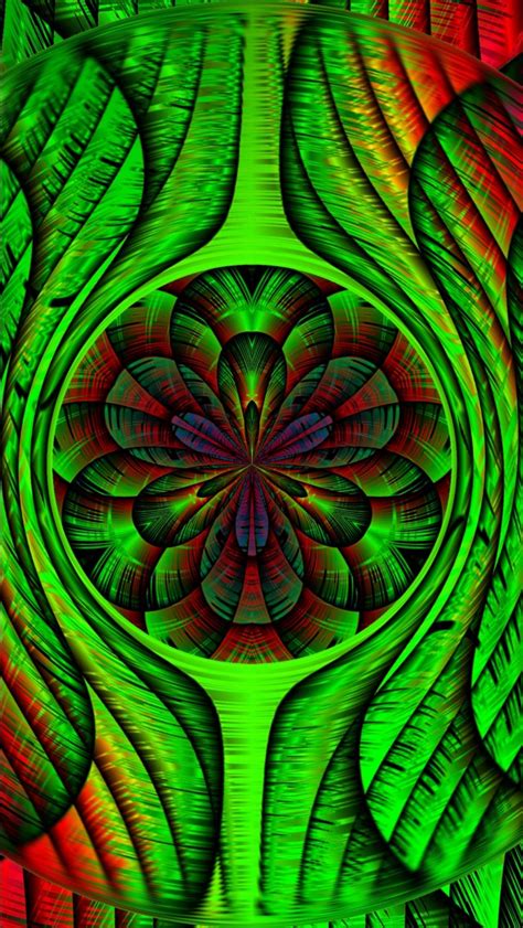 Colorful Fractal Pattern Abtraction Trippy 4k Hd Trippy Wallpapers Hd