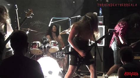 Asphyxion Oxtxs Old Thrashing School Live Hell On The Beach 28 08 2015 Youtube