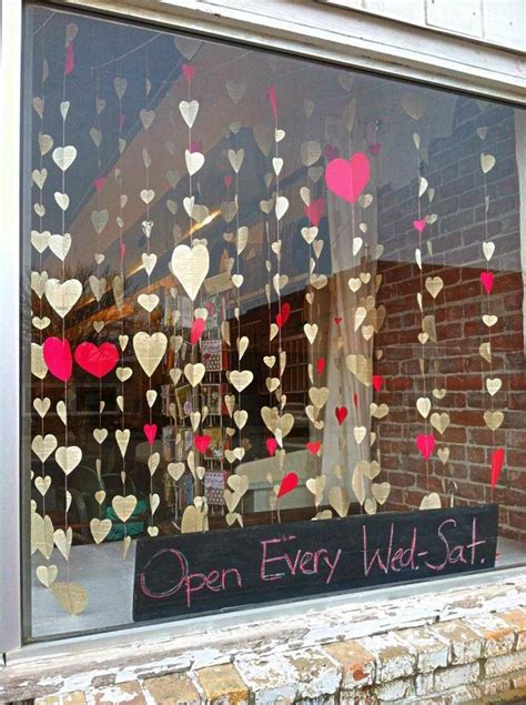 Valentines Day Display Valentines Window Display Valentine