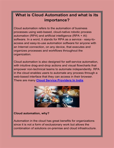What Is Cloud Automation