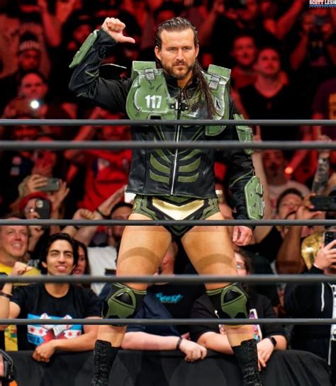 Professional Wrestler Adam Cole Wore Master Chief Inspired Ring Gear At