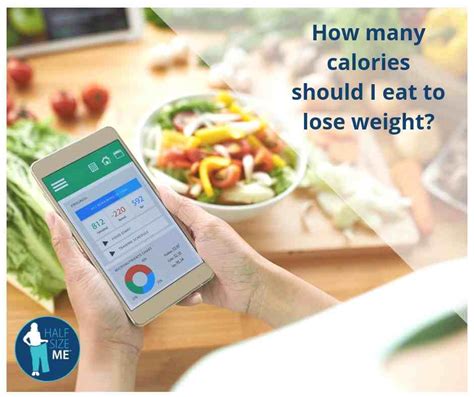 Find out how managing them can help you towards a healthy diet and a healthy weight. How many calories should I eat to lose weight? - Half Size Me