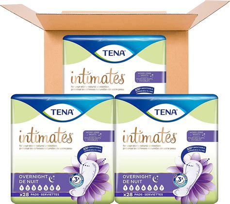 Tena Intimates Overnight Pad 84 Count
