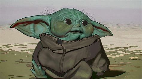 The Mandalorian Baby Yoda Early Concept Art Revealed Syfy Wire