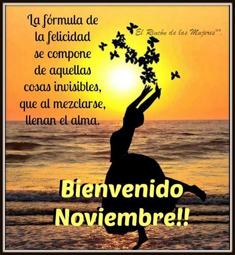 Mensajes Bienvenido Noviembre Para Compartir