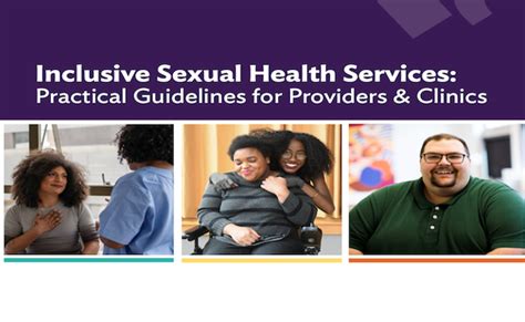 inclusive sexual health services practical guidelines for providers and clinics national