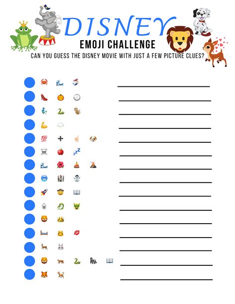 Free Printable Emoji Quiz Free Printable Templates
