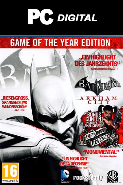 Arkham city goty on your windows pc or mac computer, you will need to download and install the windows pc app for free file size: Batman Arkham City Pc Game Requirements - evermarketplace