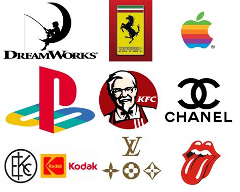 6 logos de famoso famoso 6. ¿Sabrías decir qué diseñadores hay tras estos 10 logos ...