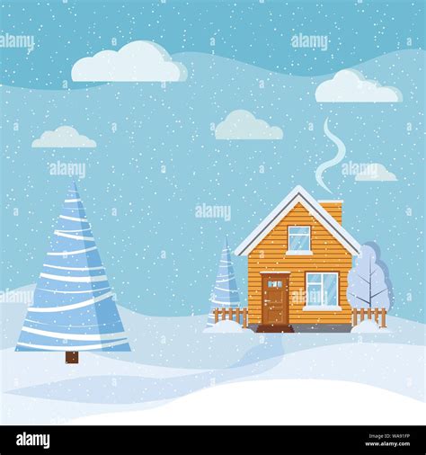 Rural Christmas Tree Farm Stock Vector Images Alamy