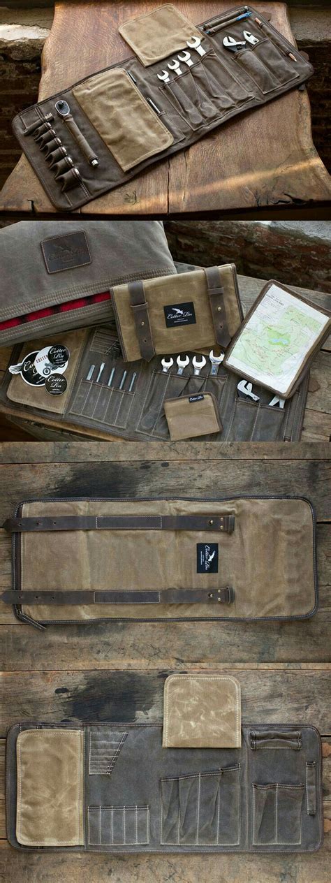 I've always loved the simplicity of a tool roll. 23 Awesome DIYs Made From Old Upcycled Car Parts | Tools ...