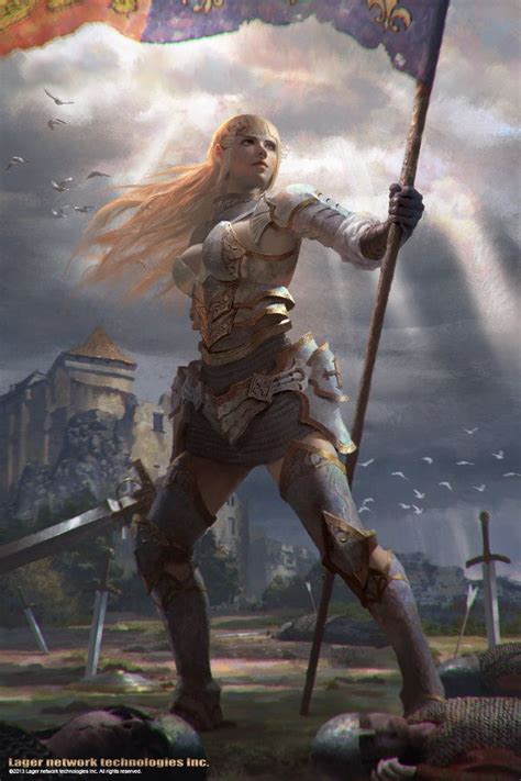 Jeanne D Arc By Gacktmoon On Deviantart Fantasy Female Warrior