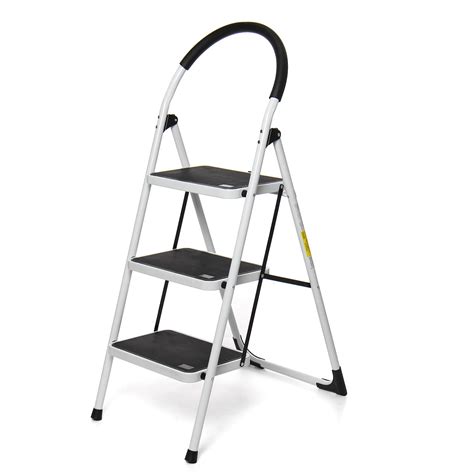 Kadell Anti Slip 234 Step Ladder Folding Portable Safety Tread Step