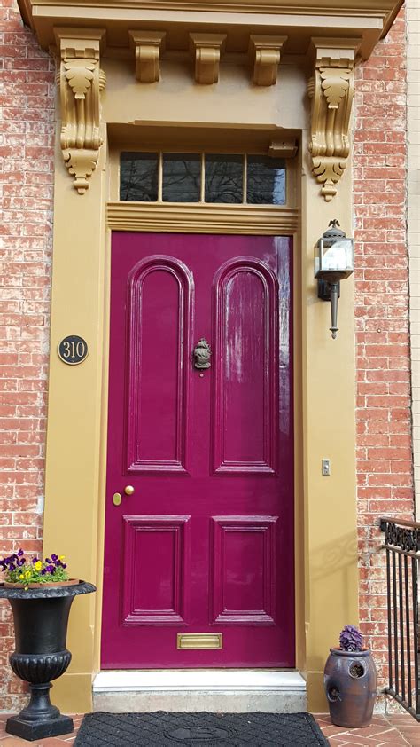 If painting the door exterior only, also paint the hinged edge of the door. Front Door - Fine Paints of Europe Hollandlac Brilliant ...