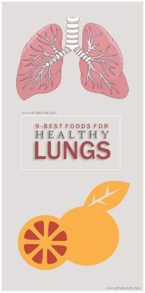 Top 9 Natural Foods For Healthy Lungs That Help To Breathing Better