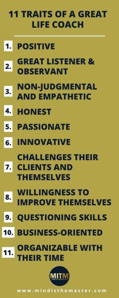 11 Traits Of A Great Life Coach