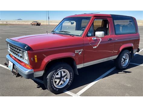 1986 Ford Bronco Ii Classic Car Desert Center Ca 92239