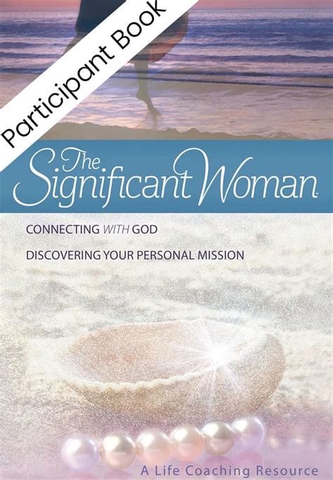 The Significant Woman Participant Book Crustore Org