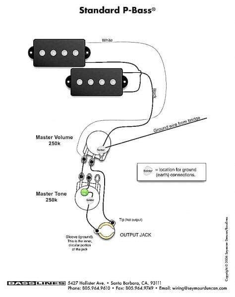 Contact neal moser guitars 5500 n. Squier P Bass Wiring
