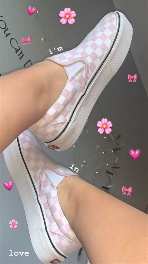 Pink Slip On Vans