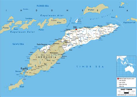 15 Timor Leste Map
