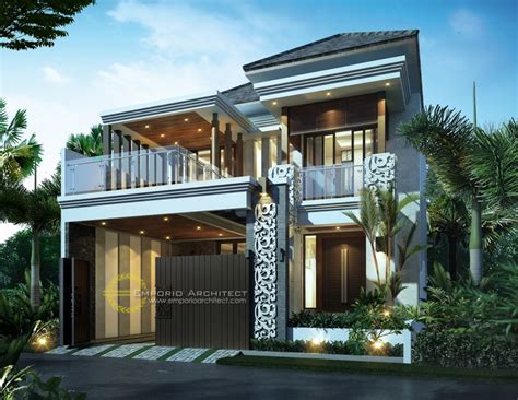 Desain Rumah Mewah Elegan Lantai Di Jakarta Riset
