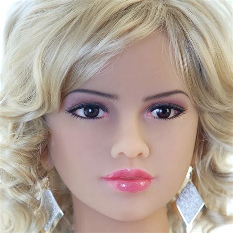 Tpe Oral Sex Doll Head Diy Fits For 140cm To 176cm Life Size Love Doll